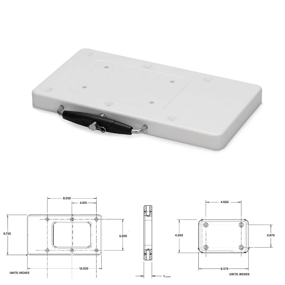 1854012 – MINN KOTA Trolling Motor Mount, For Use With Riptide Ulterra/ Riptide Terrova/ Riptide ST/ - view 2